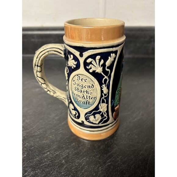 Vintage Germany Beer Stein, Eckhardt and Engle Stoneware Stein - Picture 2 of 4